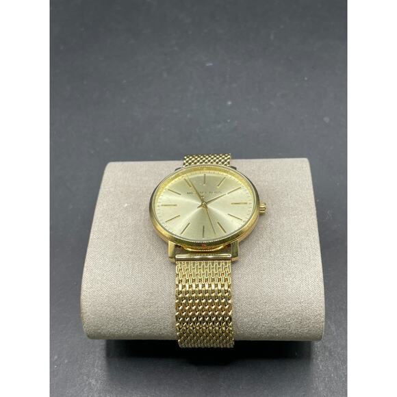 Michael Kors Pyper Quartz Gold Tone Ladies Watch MK4339 Diamond Accent 1.49\